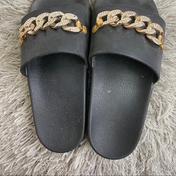 Catherine Malandrino chain link set slides - Picture 14 of 16